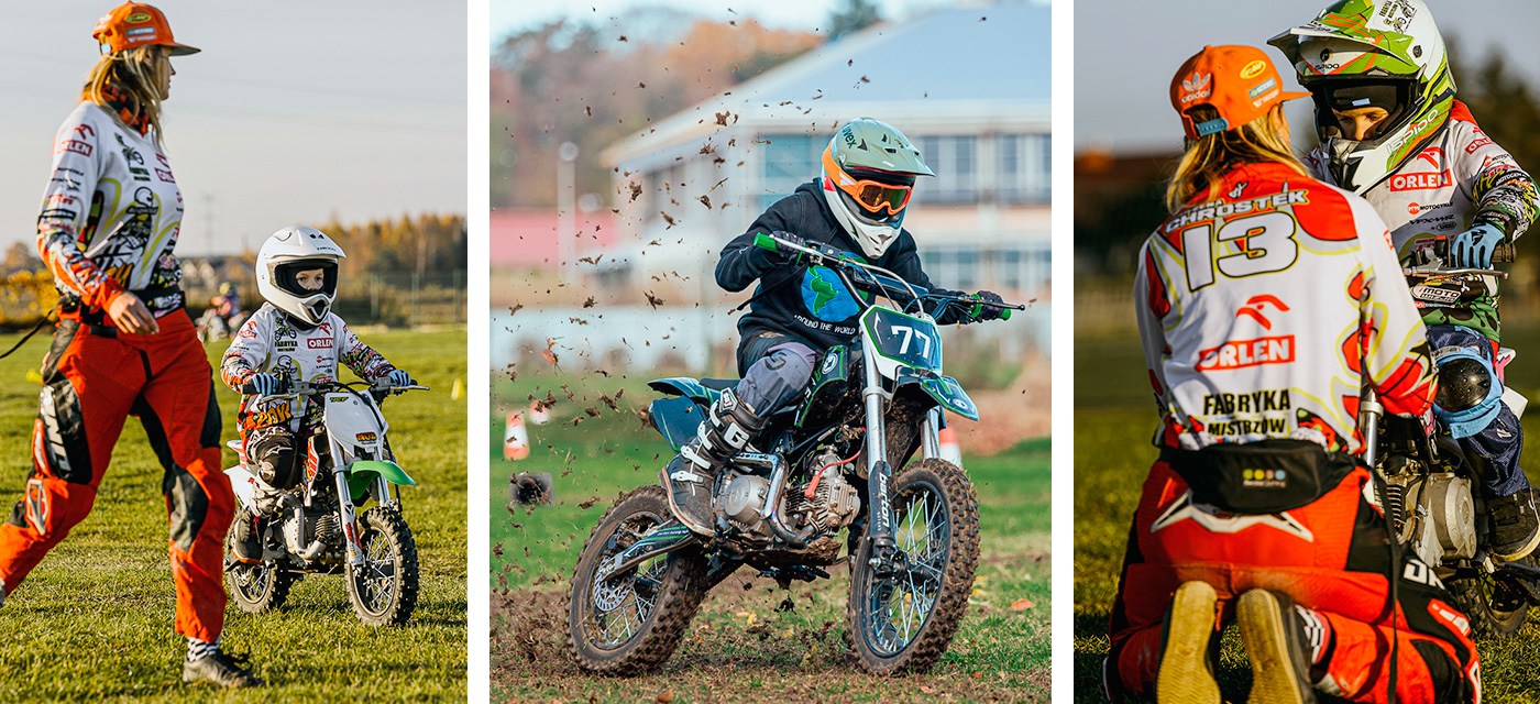 Lekcje indywidualne motocross Fabryka Mistrzów - szkolenie